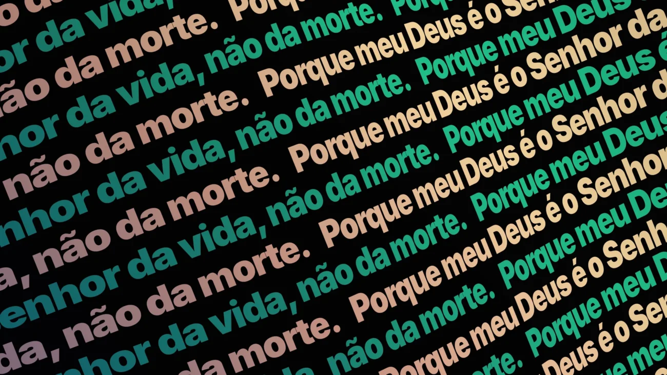 Fundo animado Brasa de Cobre Ticker para projeção de adoração