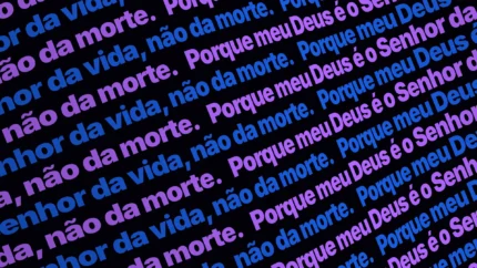 Fundo animado Roxo Sólido Ticker para projeção de adoração