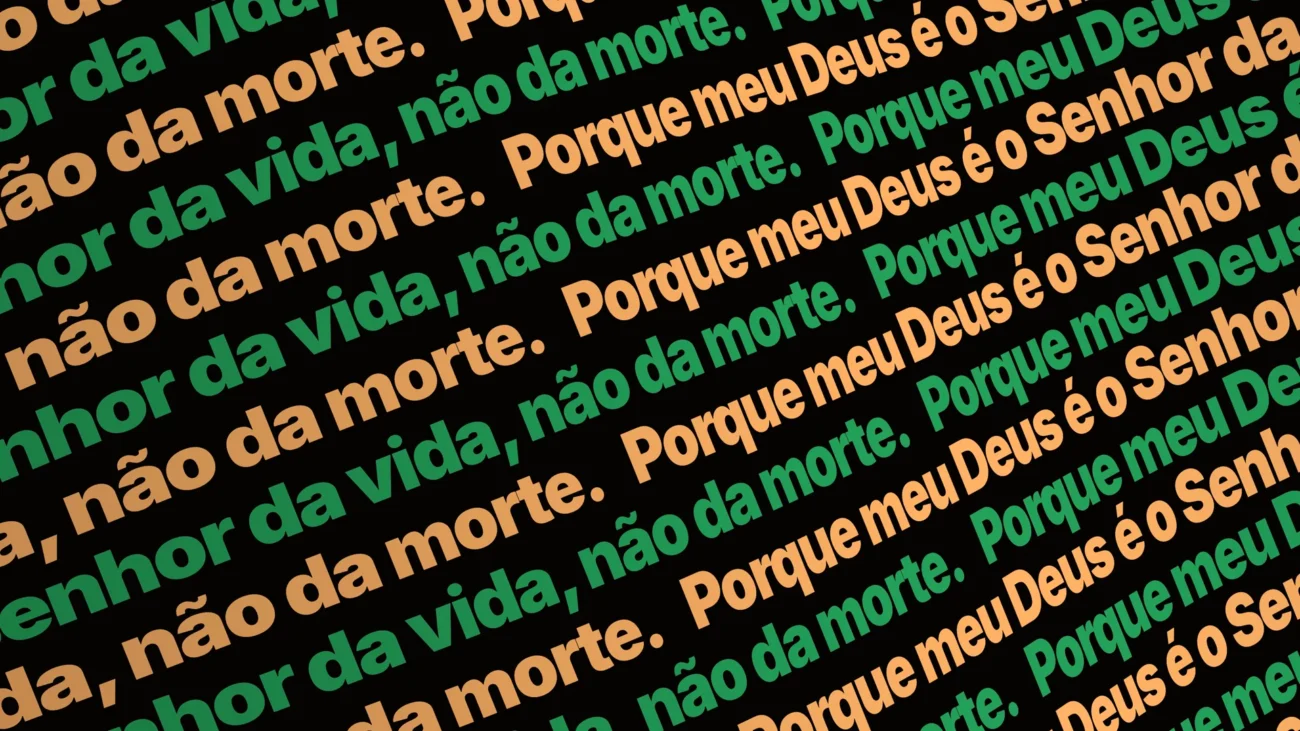 Fundo animado Laranja Sólido Ticker para projeção de adoração