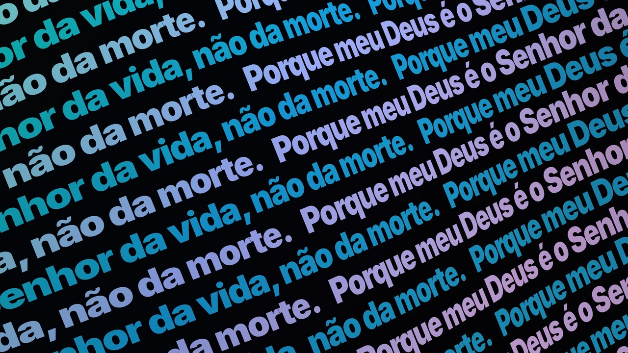 Imagem fixa do design Oceano Profundo Ticker para slides e projeção na igreja Imagem fixa Oceano Profundo Ticker com texto incorporado para projeção na igreja