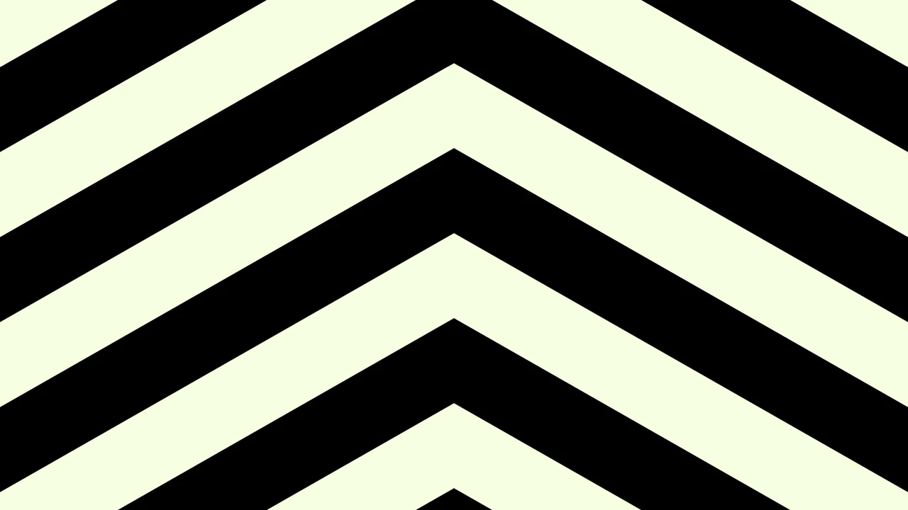 Franjas Anchas en Chevron Blanco y Negro | Fondo Animado Abstracto para Alabanza, Proyección y Transmisión de Iglesia Franjas Anchas en Chevron Blanco y Negro Still