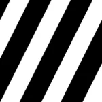 Franjas Diagonales Definidas en Blanco y Negro Still