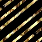 Trazos Dorados Diagonales con Reflejos Metálicos