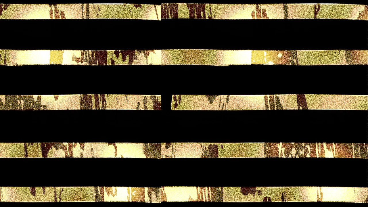 Franjas Doradas Horizontales de Pincel con Espacios | Fondo Animado Abstracto para Alabanza, Proyección y Transmisión de Iglesia Franjas Doradas Horizontales de Pincel con Espacios Still